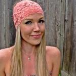 Wide Stretch Lace Headband ..