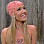 Wide Stretch Lace Headband ..