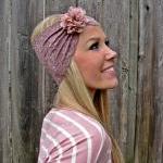 Wide Stretch Lace Headband ..