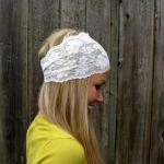 Wide Stretch Lace Headband ..