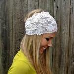 Wide Stretch Lace Headband ..