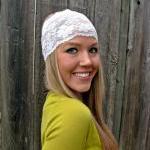Wide Stretch Lace Headband ..