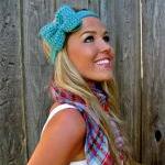 Tahitian Turquoise Bow Head..