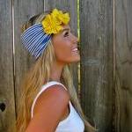 Nautical Jersey Knit Headba..