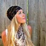 Wide Stretch Lace Headband ..