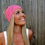 Wide Stretch Lace Headband ..