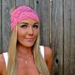 Wide Stretch Lace Headband ..
