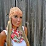 Wide Stretch Lace Headband ..