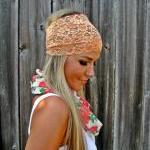 Wide Stretch Lace Headband ..